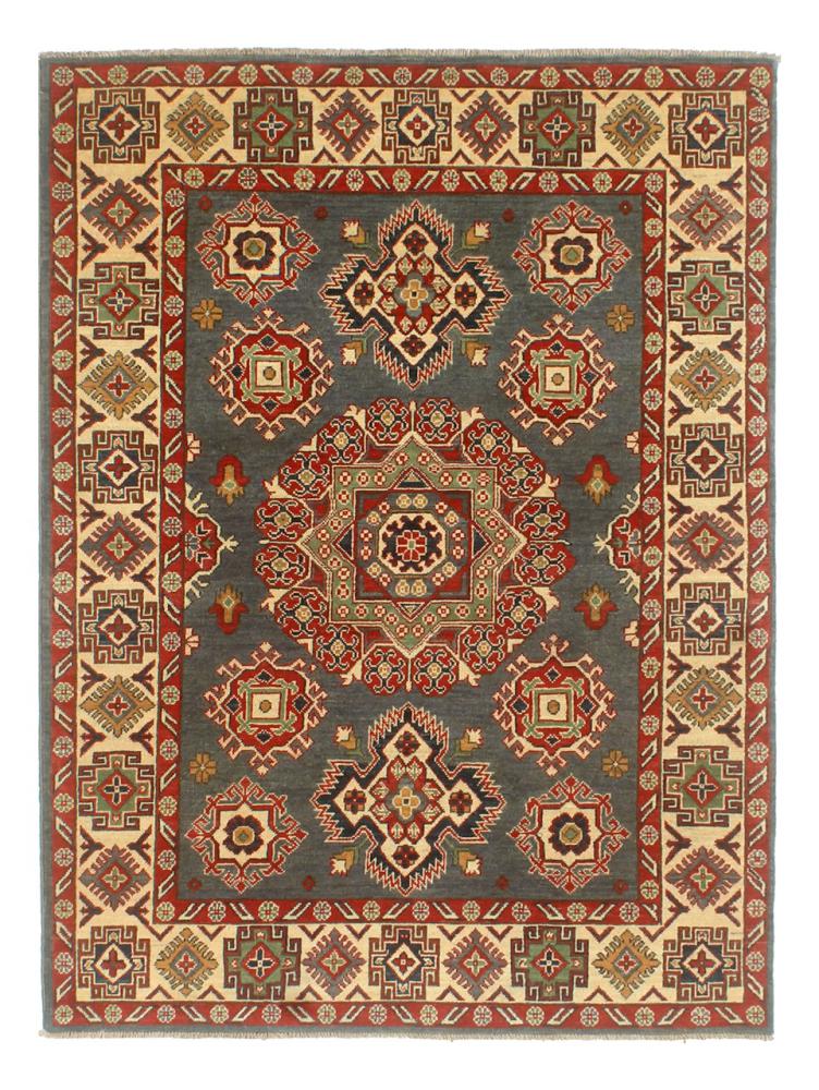 Tapis afghan Kazak Ghazni 209x152 209x152, Tapis persan Noué à la main
