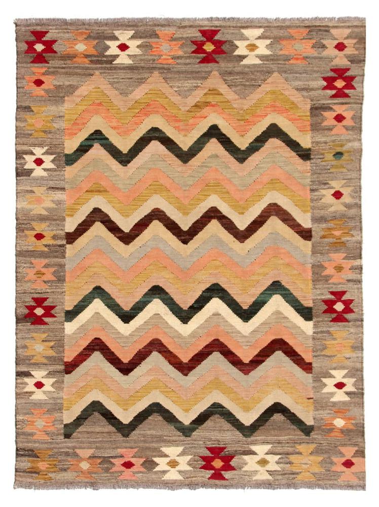 Afghanischer Teppich Kelim Afghan Heritage 196x151 196x151, Perserteppich Handgewebt