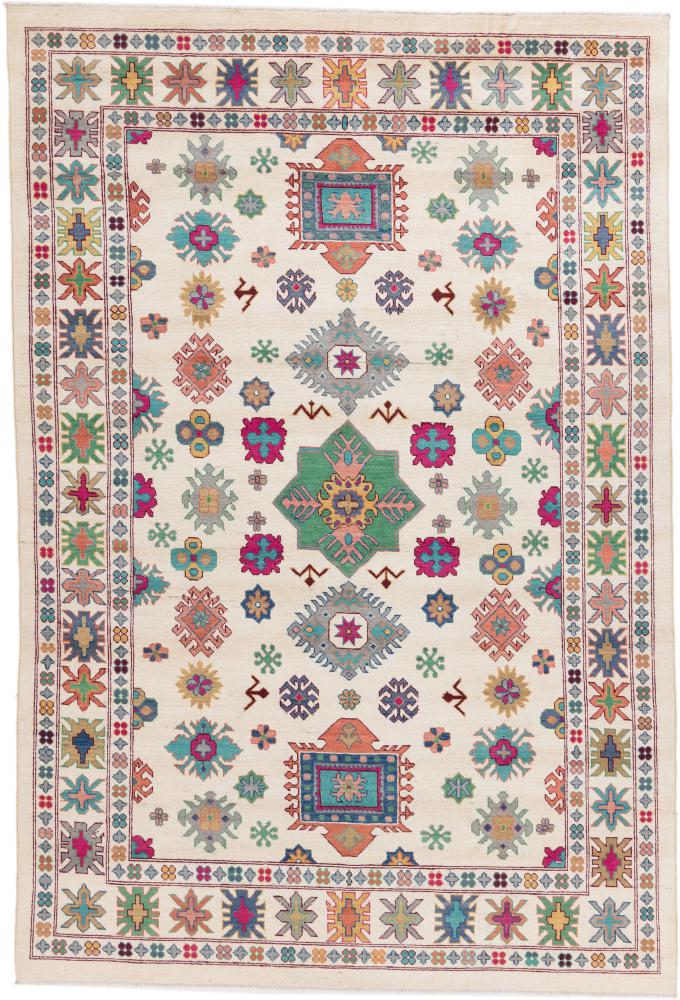 Afghan rug Kazak Limited 293x197 293x197, Persian Rug Knotted by hand