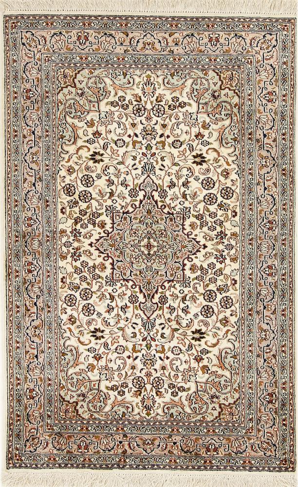 Indo rug Kashmir Silk 121x78 121x78, Persian Rug Knotted by hand
