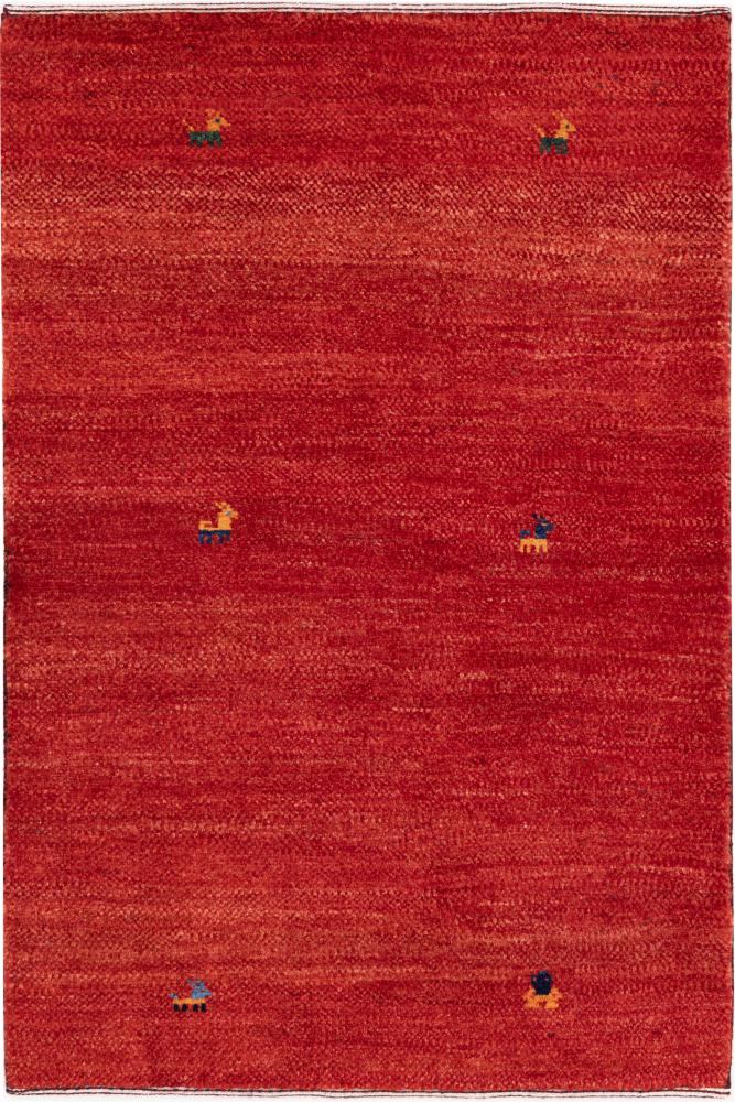 Tapete persa Persa Gabbeh Kashkuli Banafsheh 119x79 119x79, Tapete persa Atado à mão