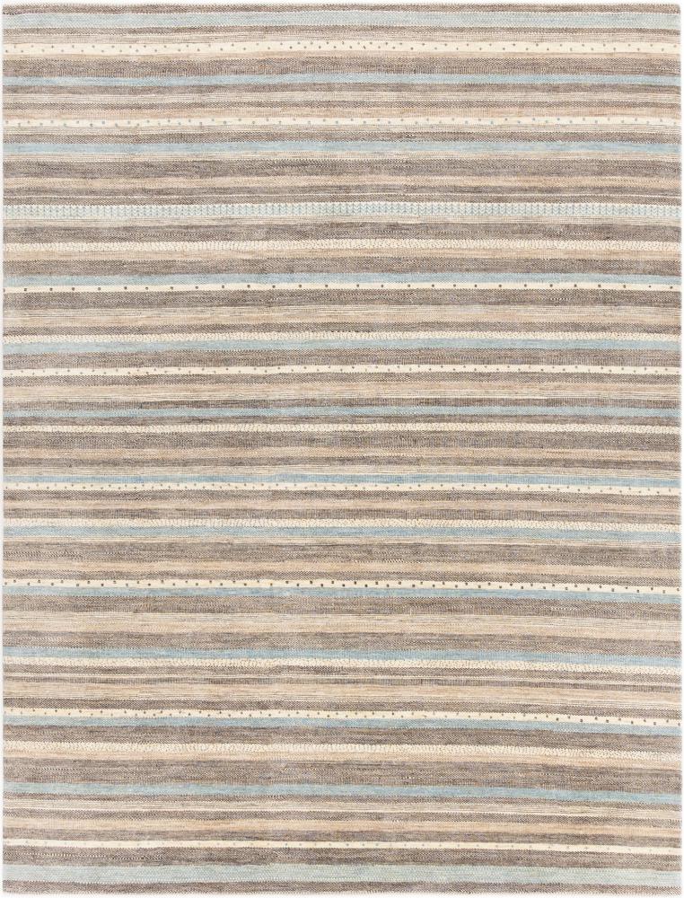 Tapis persan Perser Gabbeh Loribaft Natura 393x299 393x299, Tapis persan Noué à la main