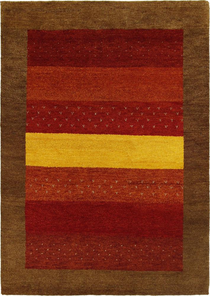 Alfombra india Gabbeh 201x146 201x146, Alfombra persa Anudado a mano