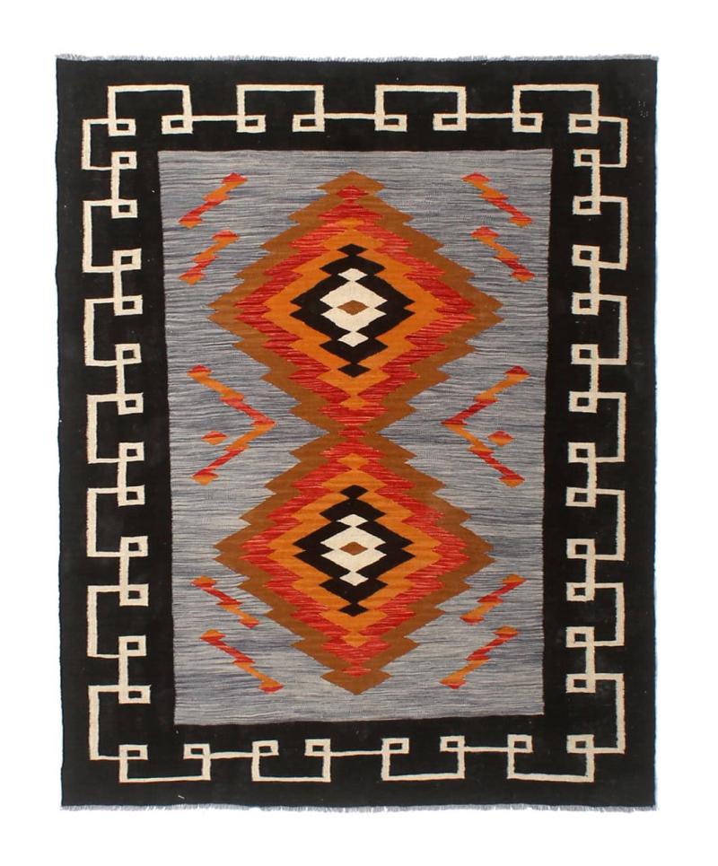 Afghan rug Kilim Afghan Nava 199x149 199x149, Persian Rug Woven by hand