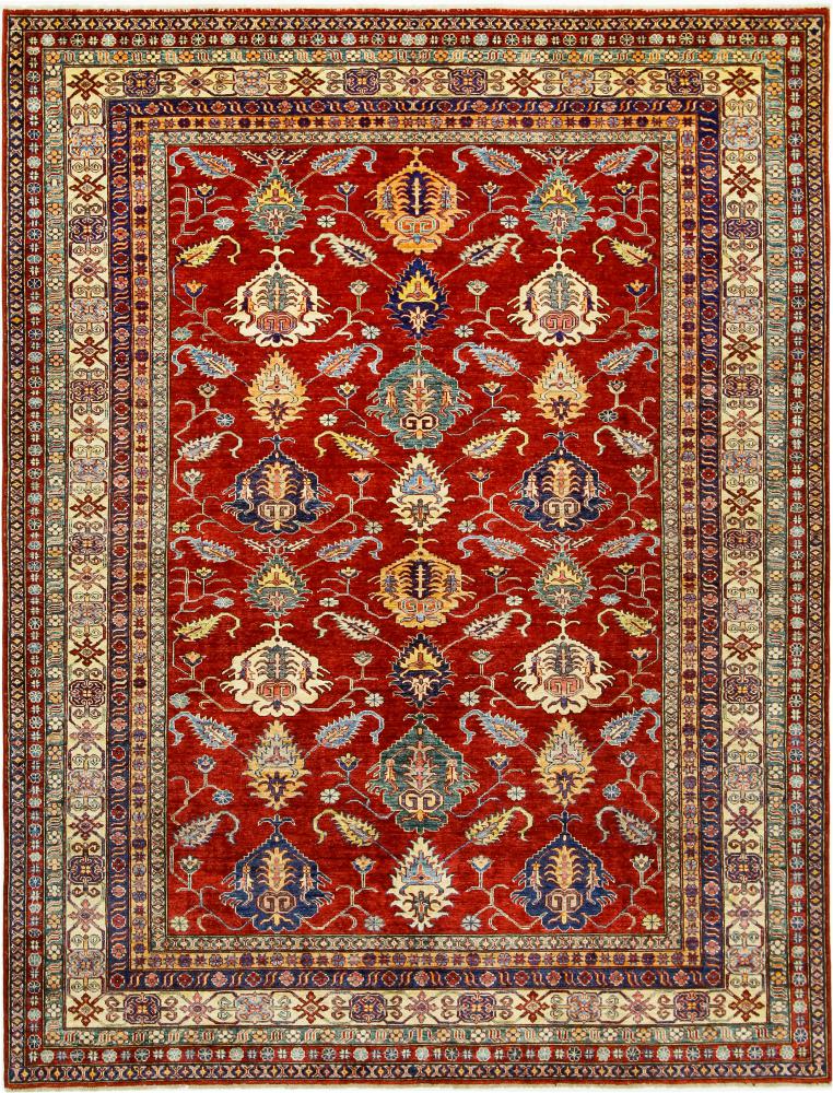 Afghansk tæppe Super Kazak 321x248 321x248, Persisk tæppe Knyttet i hånden