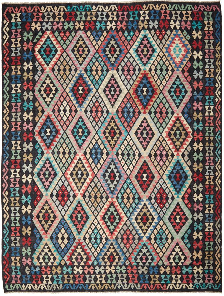 Tapete afegão Kilim Afegão 345x268 345x268, Tapete persa Tecido à mão