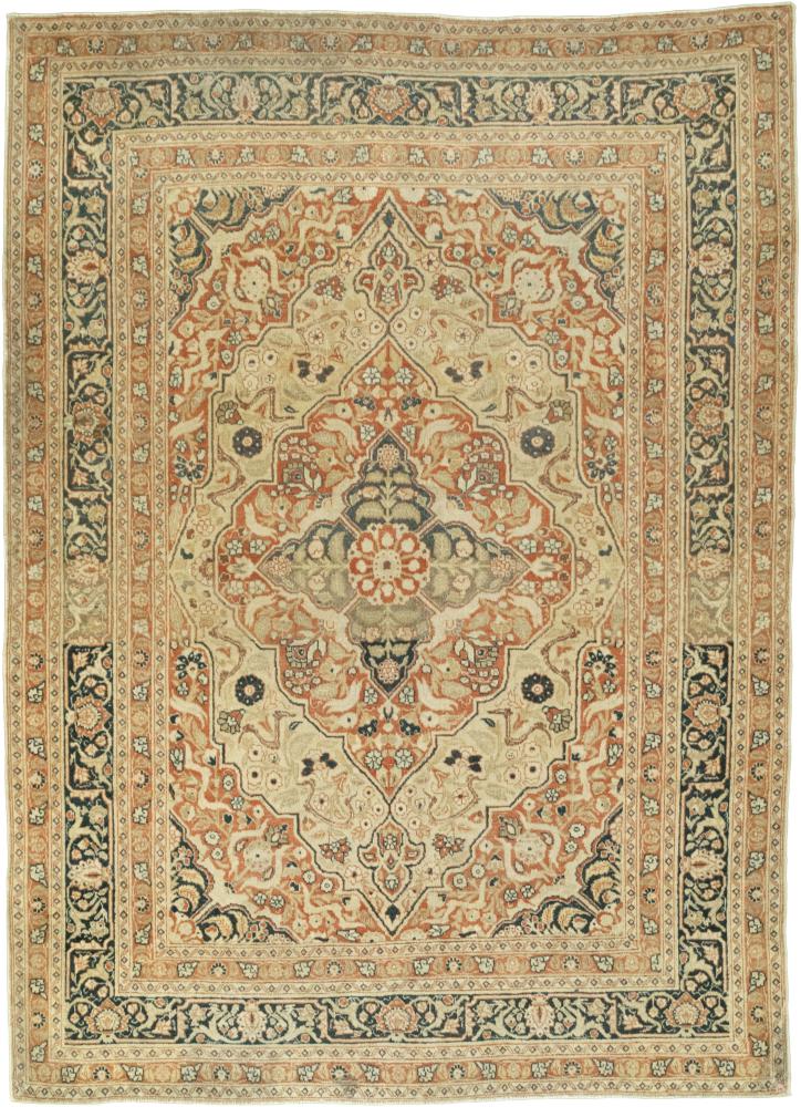 Alfombra persa Tabriz Antiguo 191x138 191x138, Alfombra persa Anudado a mano