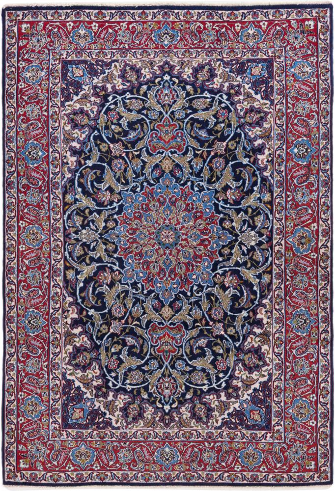 Persian Rug Isfahan Silk Warp 167x115 167x115, Persian Rug Knotted by hand