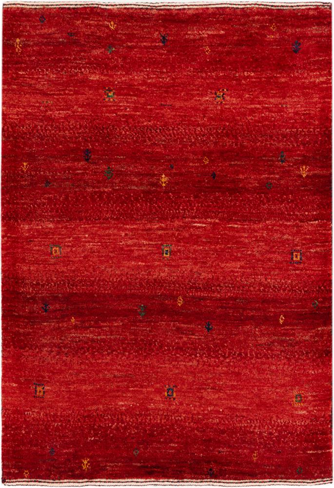 Tapis persan Persan Gabbeh Loribaft Essence 88x63 88x63, Tapis persan Noué à la main