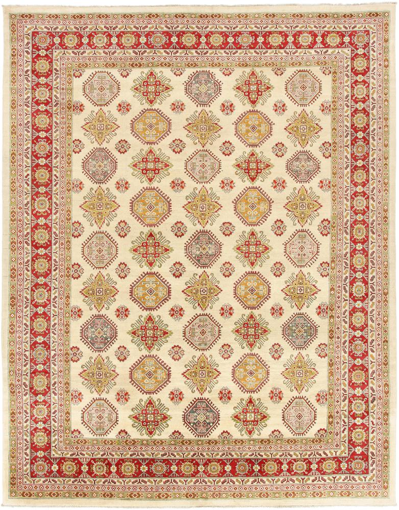 Tapis afghan Kazak 346x271 346x271, Tapis persan Noué à la main