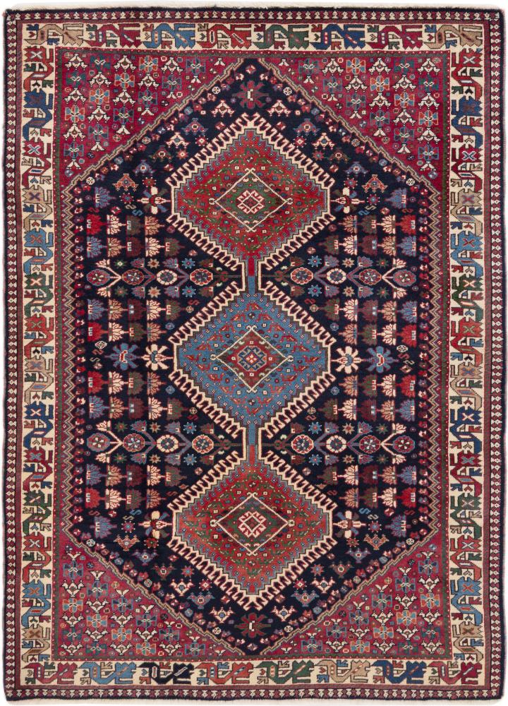 Persian Rug Yalameh 150x108 150x108, Persian Rug Knotted by hand