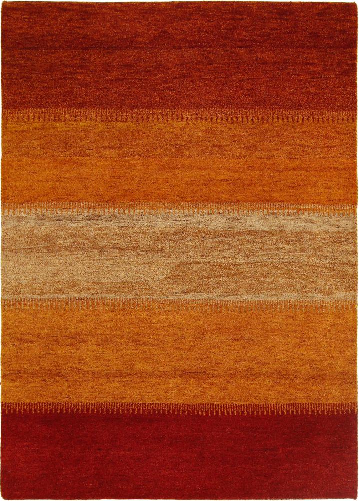 Alfombra india Gabbeh 196x141 196x141, Alfombra persa Anudado a mano