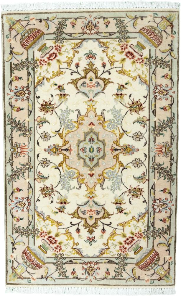 Persialainen matto Tabriz 50Raj 4'0"x2'7" 4'0"x2'7", Persialainen matto Solmittu käsin