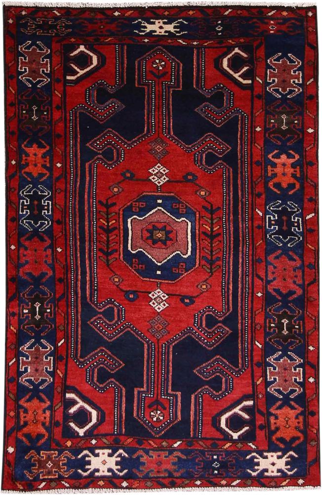 Persian Rug Hamadan 159x103 159x103, Persian Rug Knotted by hand