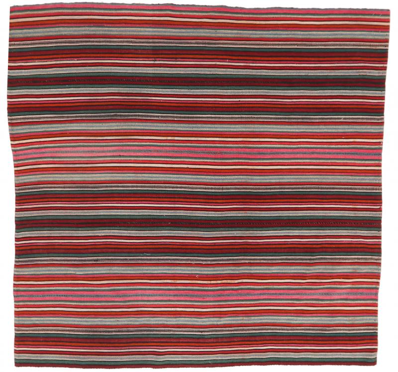 Tapete persa Kilim Fars Antigo 181x175 181x175, Tapete persa Tecido à mão