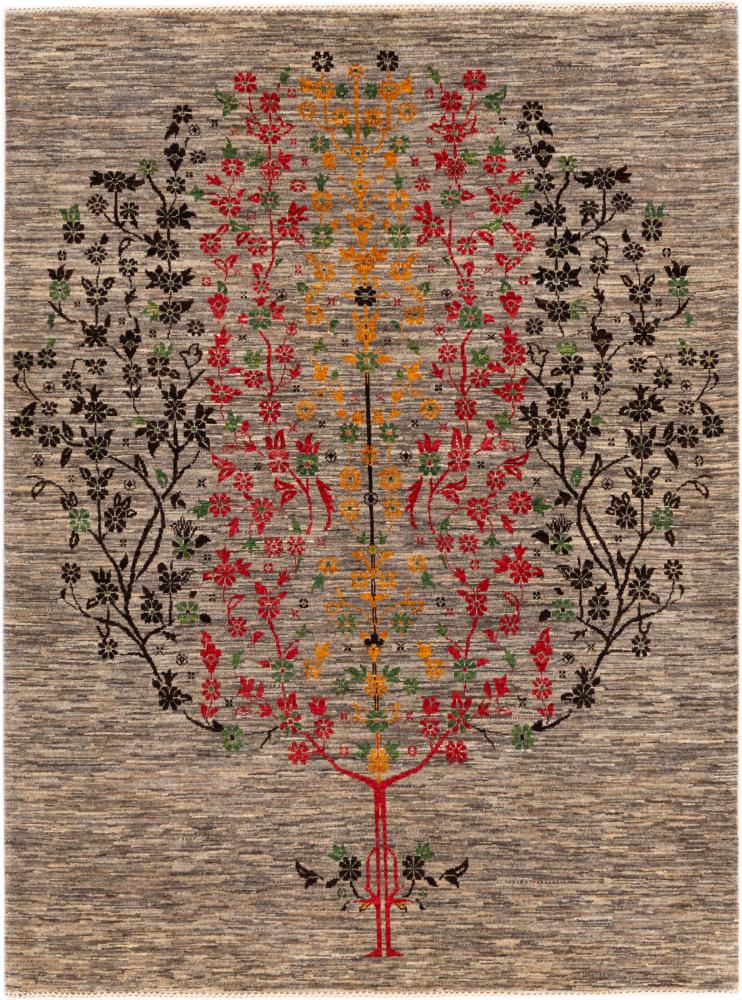 Alfombra persa Persia Gabbeh Loribaft Nowbaft 198x147 198x147, Alfombra persa Anudado a mano