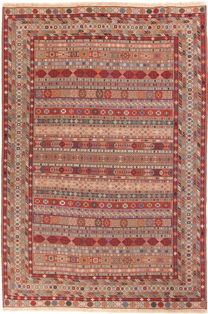 Tapete persa Kilim Soozani 299x200 299x200, Tapete persa Tecido à mão