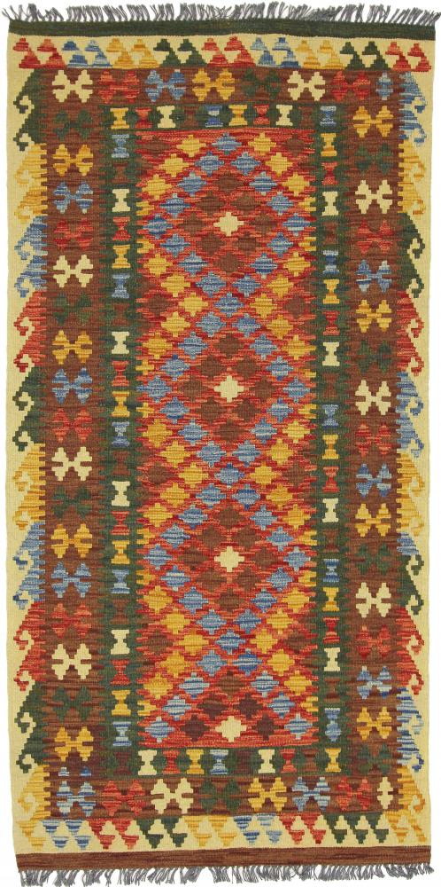 Afghan rug Kilim Afghan 203x101 203x101, Persian Rug Woven by hand