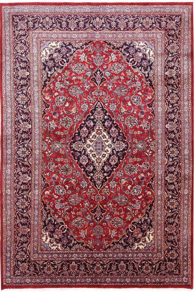 Persisk tæppe Mashhad 296x201 296x201, Persisk tæppe Knyttet i hånden