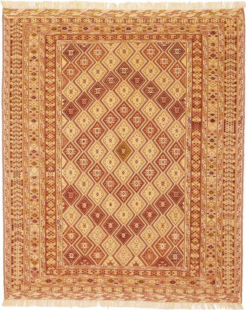 Πακιστανικό χαλί Nimbaft 187x157 187x157, Περσικό χαλί Οι κόμποι έγιναν με το χέρι