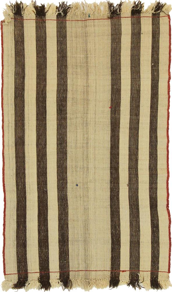 Persisk tæppe Kelim Fars 202x124 202x124, Persisk tæppe Håndvævet