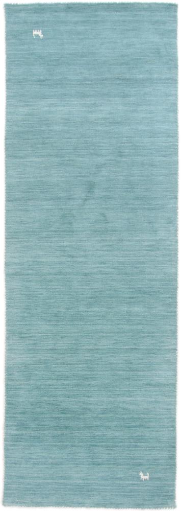 Alfombra india Loom Gabbeh Mint 294x76 294x76, Alfombra persa Anudado a mano Loom