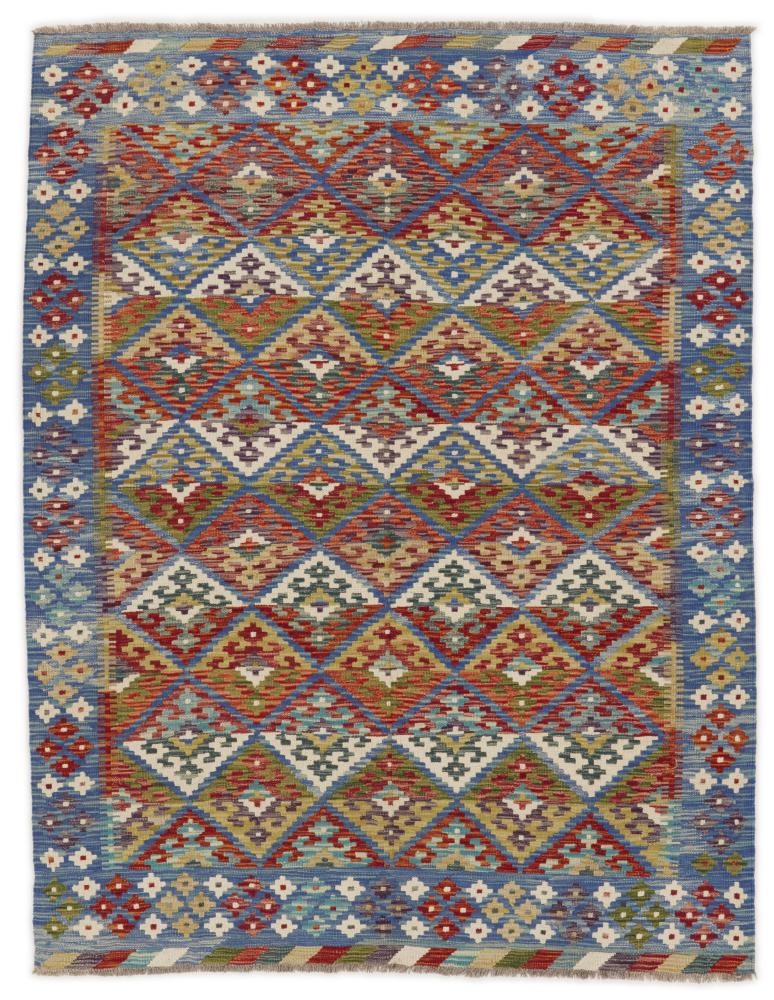 Pakistani rug Kilim Afghan 202x157 202x157, Persian Rug Woven by hand