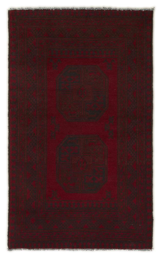 Afghansk tæppe Afghan Akhche 118x71 118x71, Persisk tæppe Knyttet i hånden