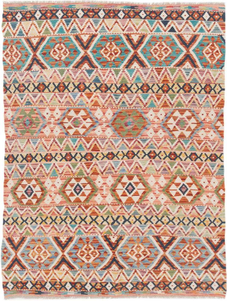 Tapete afegão Kilim Afegão 6'4"x4'10" 6'4"x4'10", Tapete persa Tecido à mão