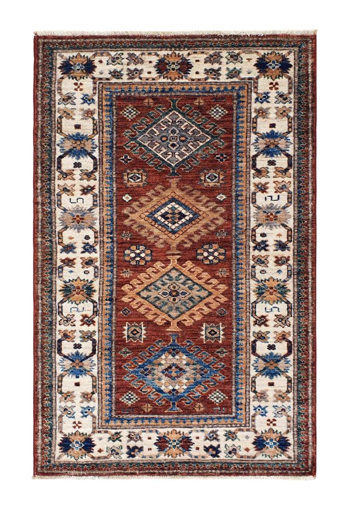 Pakistani rug Kazak 129x80 129x80, Persian Rug Knotted by hand