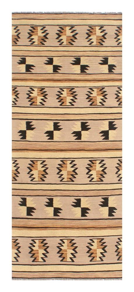 Tapis afghan Kilim Afghan 207x81 207x81, Tapis persan Tissé à la main