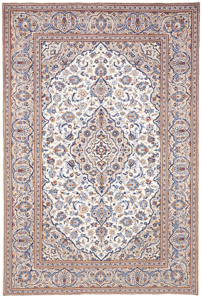 Persisk tæppe Keshan 296x199 296x199, Persisk tæppe Knyttet i hånden