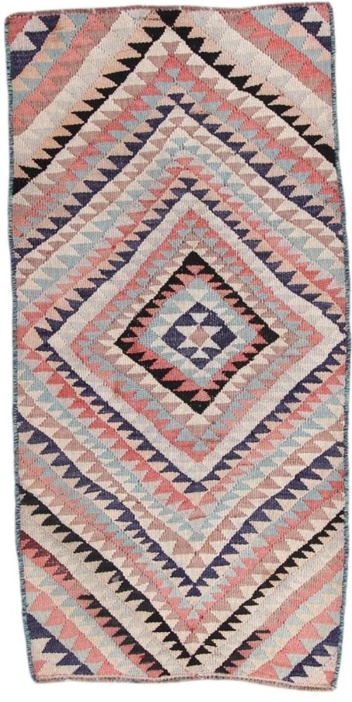 Perserteppich Kelim Fars Antik 7'8"x3'9" 7'8"x3'9", Perserteppich Handgewebt