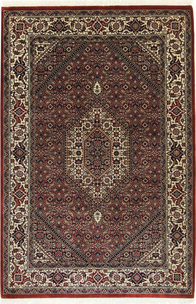 Indo rug Indo Bidjar Super 5'10"x4'2" 5'10"x4'2", Persian Rug Knotted by hand
