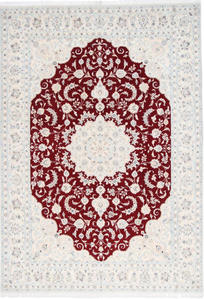 Persisk tæppe Nain 9La 348x245 348x245, Persisk tæppe Knyttet i hånden