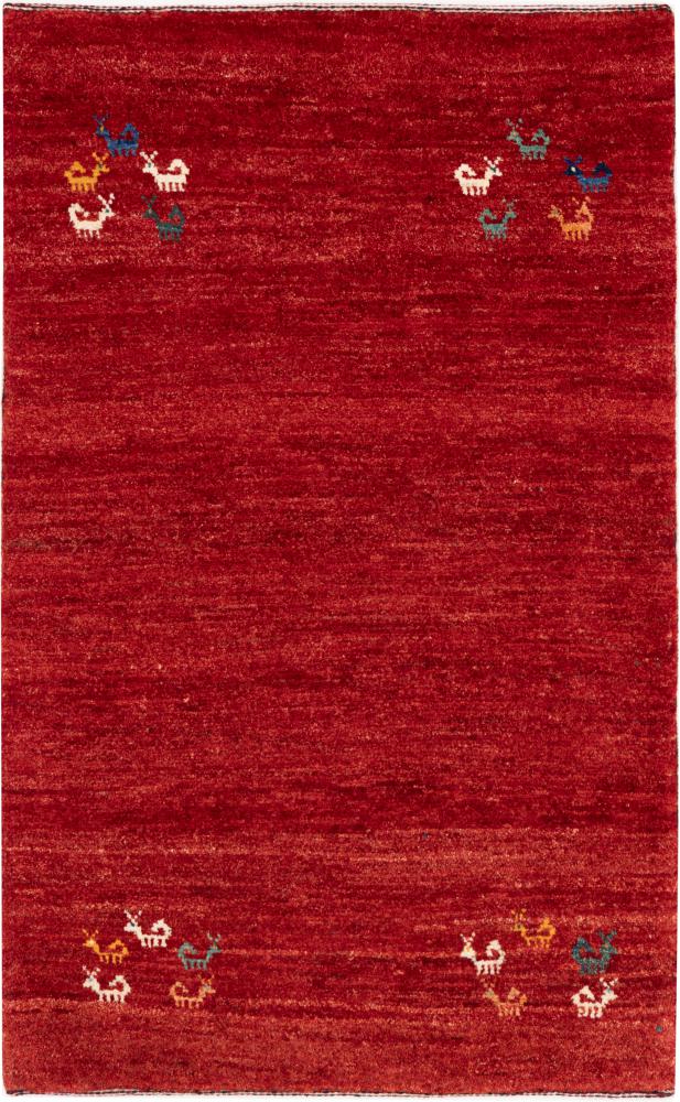 Tapete persa Persa Gabbeh Kashkuli Banafsheh 121x77 121x77, Tapete persa Atado à mão