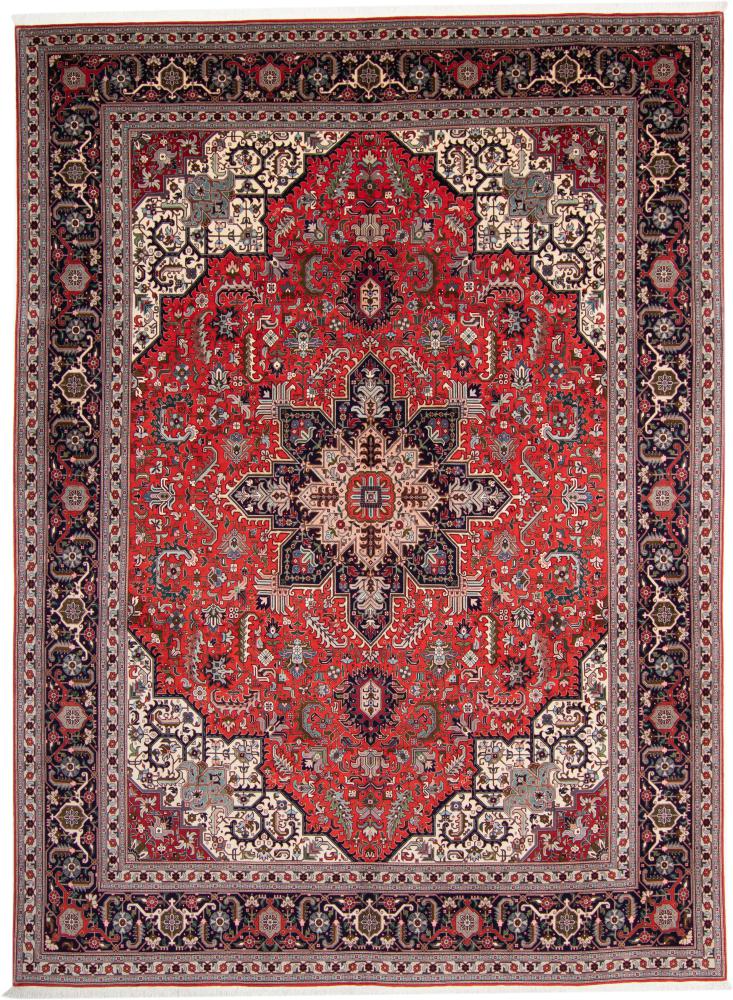 Perzsa szőnyeg Tabriz 50Raj 13'4"x9'9" 13'4"x9'9", Perzsa szőnyeg Kézzel csomózva