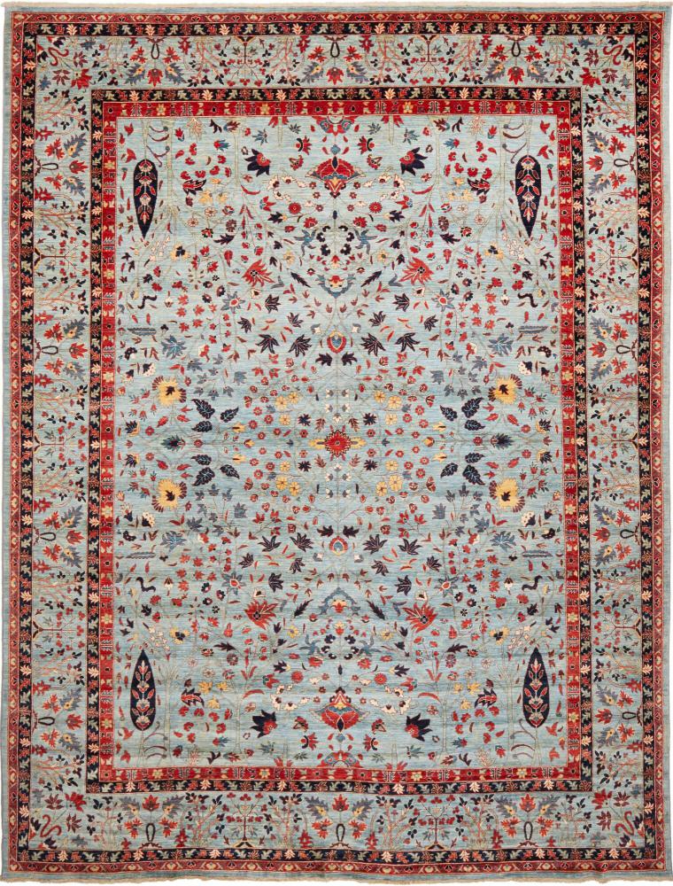 Pakistani rug Arijana Klassik Hajjalili 11'11"x8'11" 11'11"x8'11", Persian Rug Knotted by hand