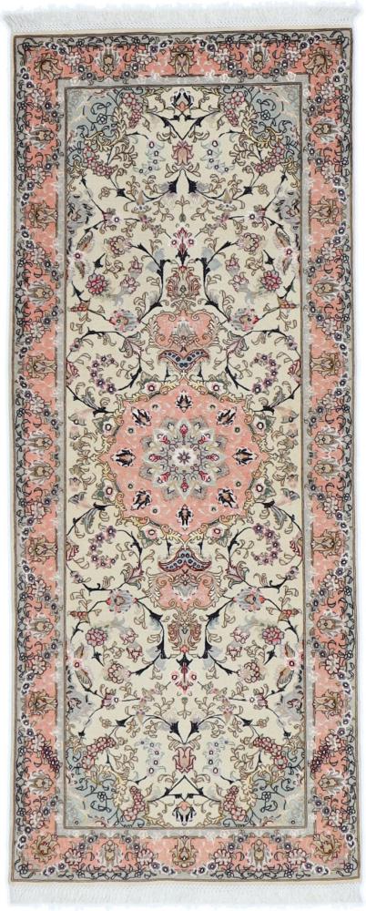 Persian Rug Tabriz 50Raj 6'7"x2'8" 6'7"x2'8", Persian Rug Knotted by hand