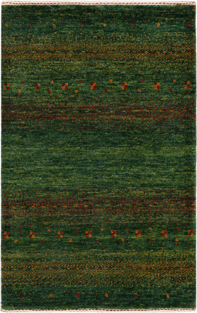 Tappeto persiano Persiano Gabbeh Loribaft Essence 91x59 91x59, Tappeto persiano Annodato a mano