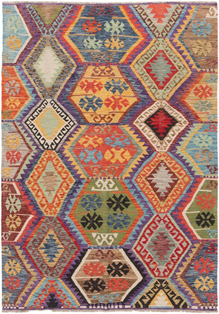 Afgán szőnyeg Kilim Afgán 252x177 252x177, Perzsa szőnyeg szőttesek