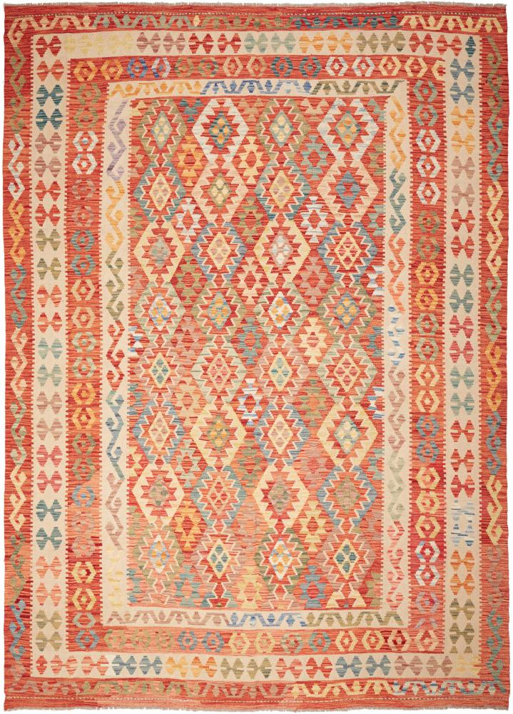 Tapete afegão Kilim Afegão 344x254 344x254, Tapete persa Tecido à mão