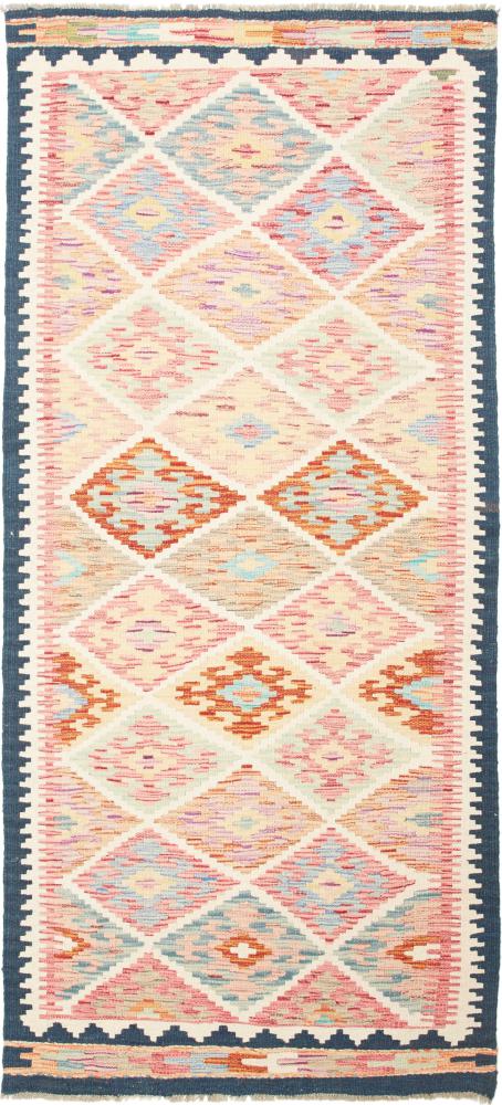 Afghaans tapijt Kilim  Afghan 213x94 213x94, Perzisch tapijt Handgeweven