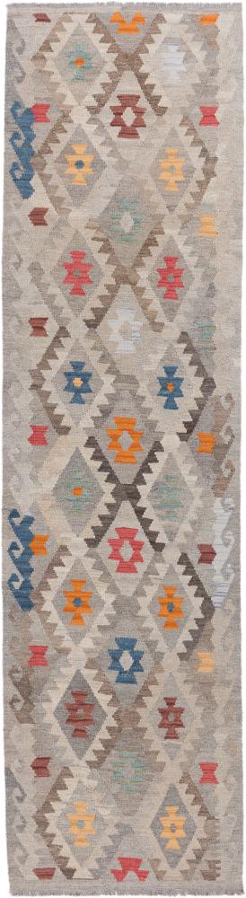 Afghanischer Teppich Kelim Afghan Heritage 10'0"x2'9" 10'0"x2'9", Perserteppich Handgewebt