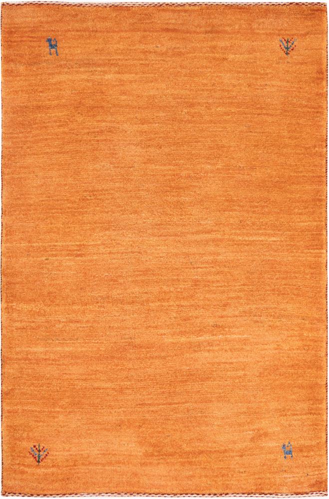 Tapete persa Persa Gabbeh Kashkuli Banafsheh 119x79 119x79, Tapete persa Atado à mão