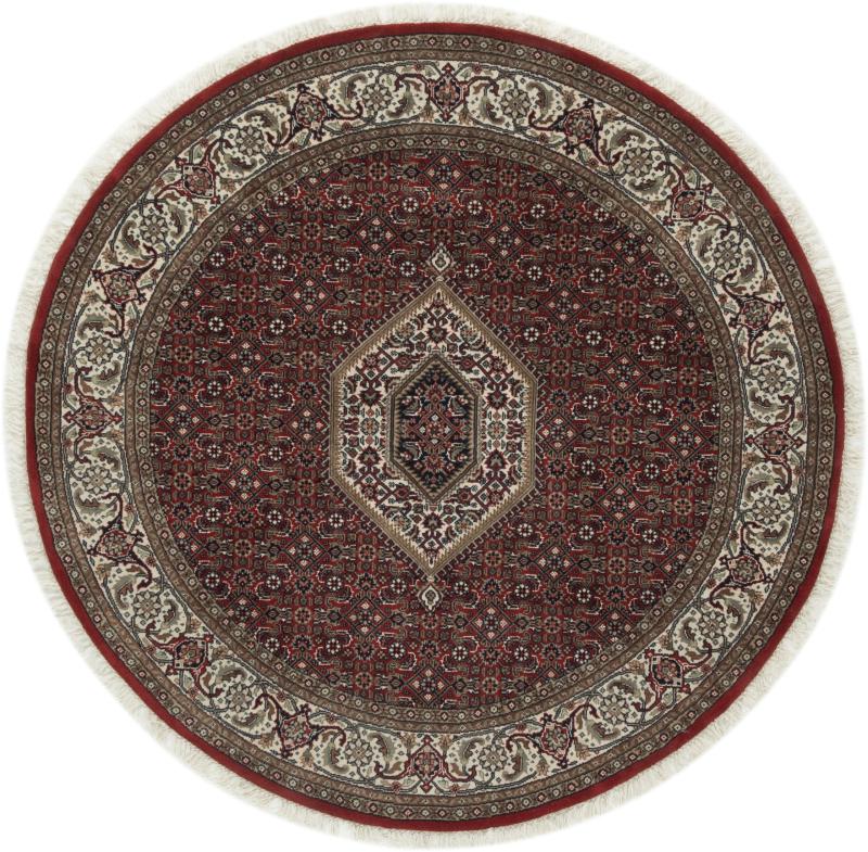 Tapete indiano Indo Bidjar 154x156 154x156, Tapete persa Atado à mão