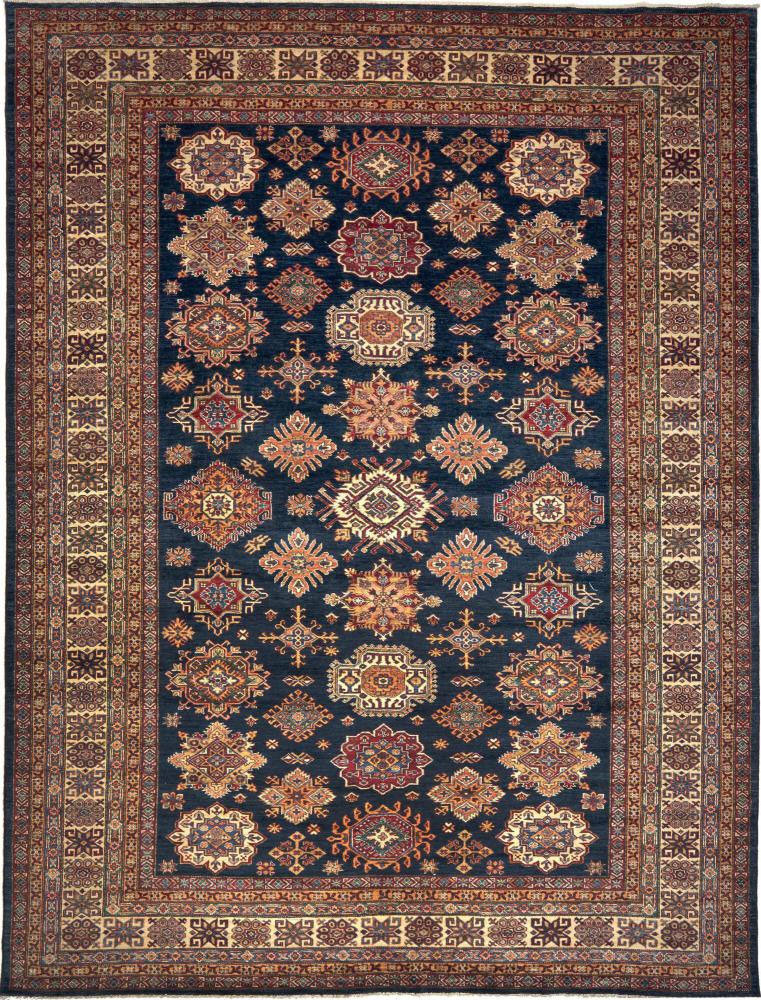 Πακιστανικό χαλί Kazak 370x282 370x282, Περσικό χαλί Οι κόμποι έγιναν με το χέρι