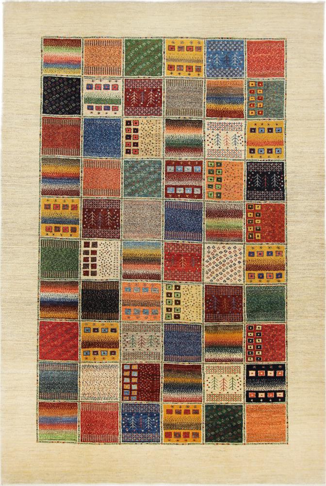 Indiaas tapijt Gabbeh Loribaft 265x178 265x178, Perzisch tapijt Handgeknoopte