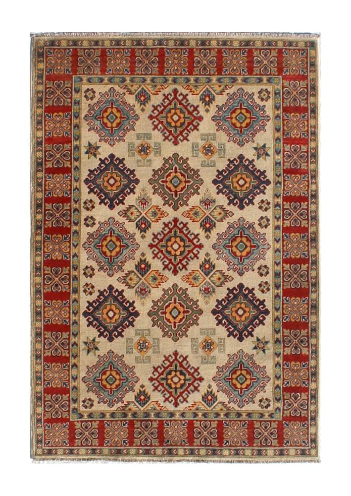 Afghaans tapijt Kazak Ghazni 204x130 204x130, Perzisch tapijt Handgeknoopte