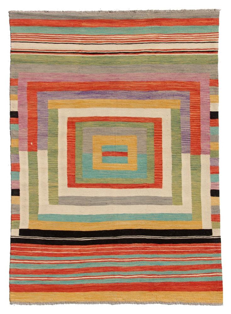 Afghanska mattan Kilim Afghan Edition 246x102 246x102, Persisk matta handvävd 